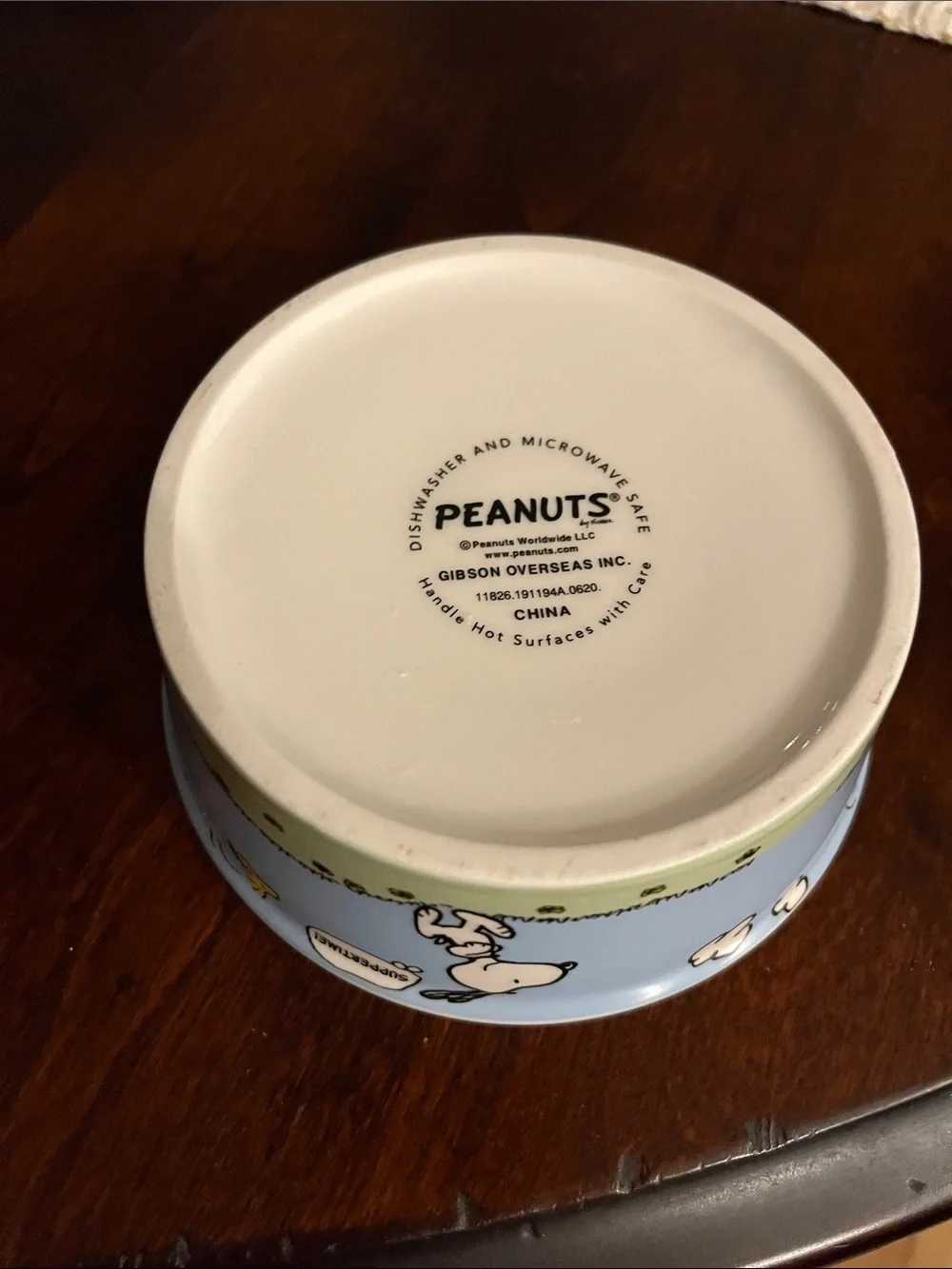 Peanuts themed ceramic